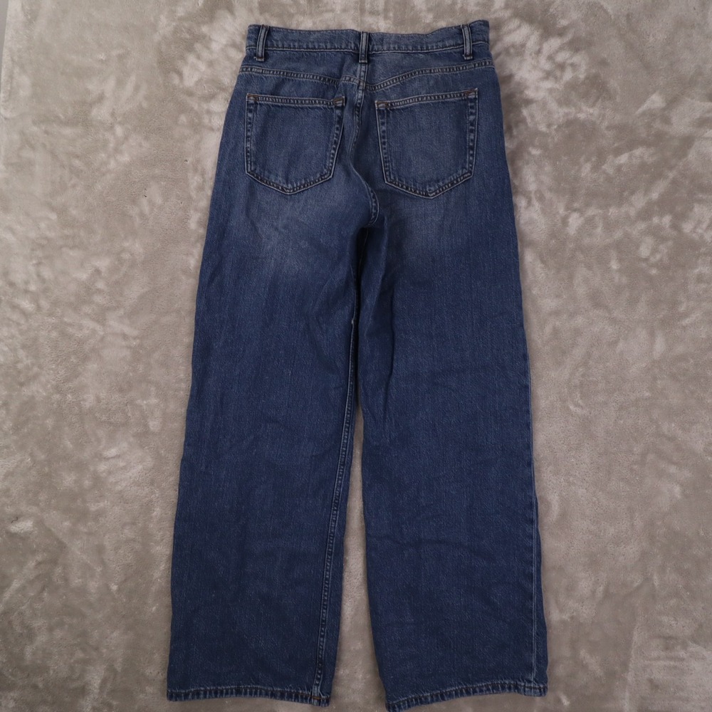 Reformation Palmer Lived-In Baggy Jeans Women's 28 Blue High Rise Medium Wash - Picture 5 of 11